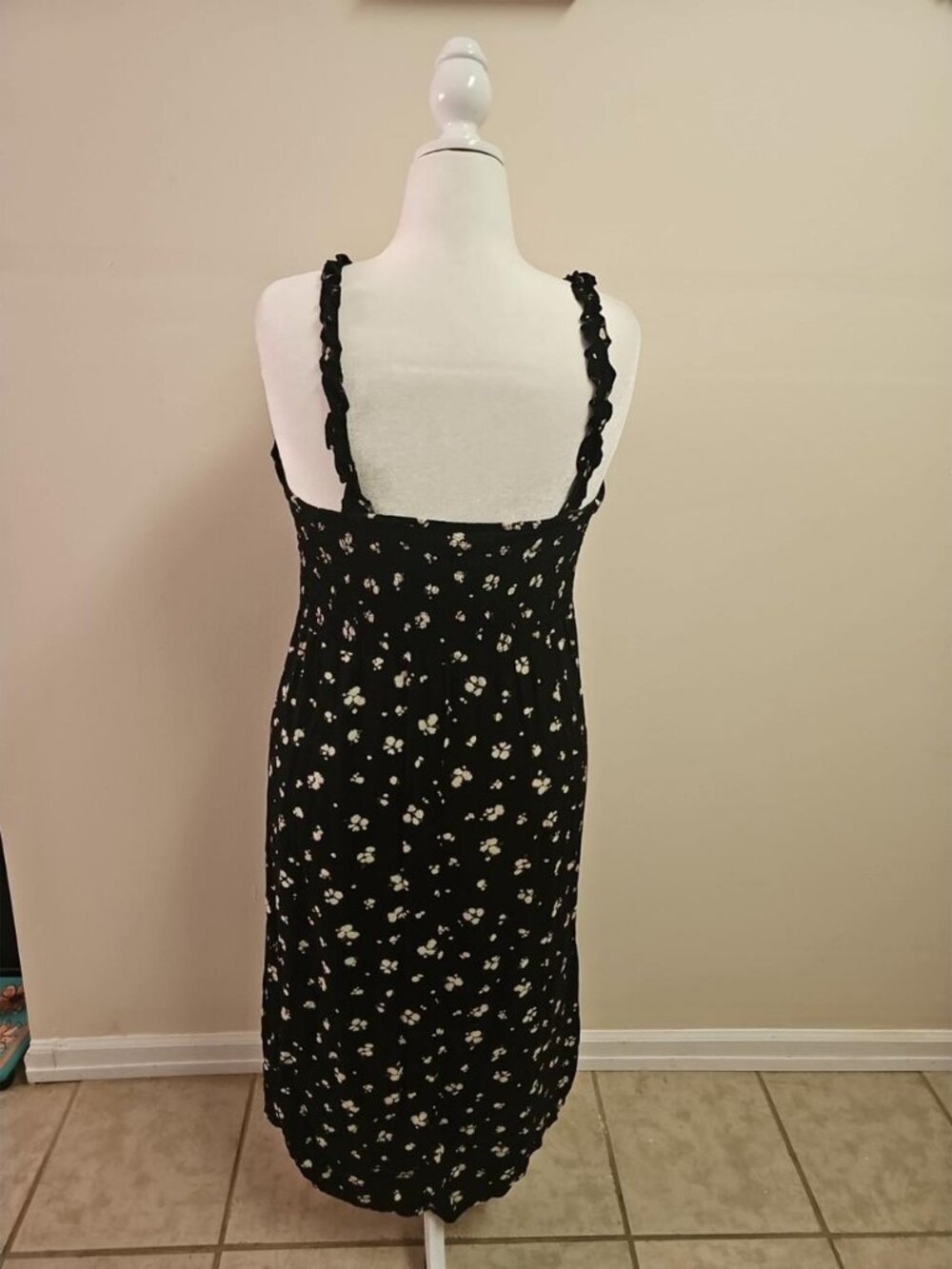 Floral Boho Midi Dress